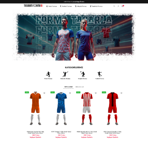Tasarım Forma E-Ticaret Sitesi